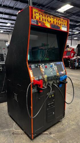 FRICTION UPRIGHT SHOOTER ARCADE GAME