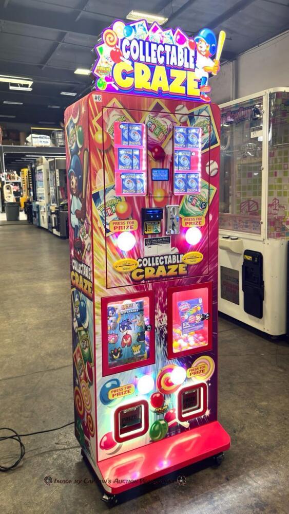 COLLECTIBLE CRAZE POKEMON & CARD VENDING MACHINE PIPELINE GAMES COLLECTIBLE CRAZE POKEMON & CARD VENDING MACHINE PIPELINE GAMES