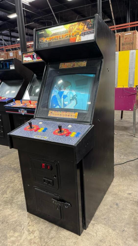 HAMIDASYSTEM / 1st Demo ＆ 2nd DEMO セット DEMOLISH FIST UPRIGHT ARCADE GAME SAMMY