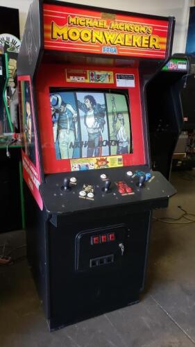 MICHAEL JACKSON'S MOONWALKER DEDICATED ARCADE GAME