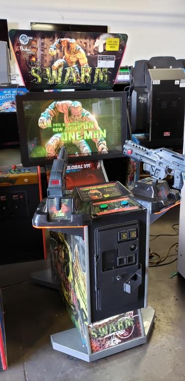 THE SWARM 32" LCD FIXED GUN ARCADE GAME