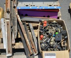 1 LOT- PALLET LOT MISC ARCADE & PINBALL PARTS ETC.