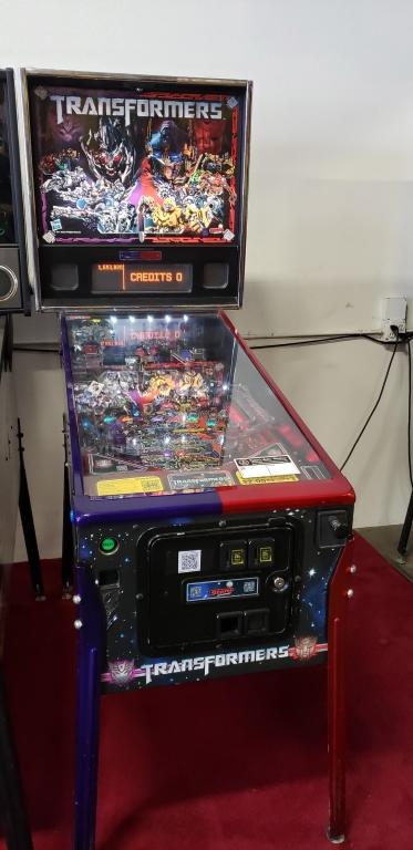 transformers pro pinball machine