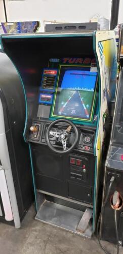 SEGA TURBO UPRIGHT RACING ARCADE GAME