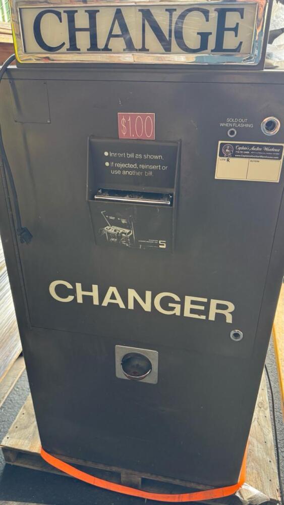 STANDARD CHANGER MACHINE VINTAGE CHANGE MAKERS 8001