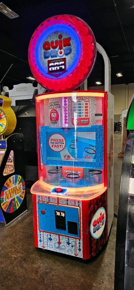QUICK DROP DELUXE REDEMPTION ARCADE GAME BAYTEK