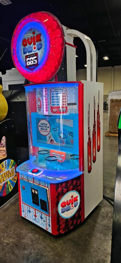 QUICK DROP DELUXE REDEMPTION ARCADE GAME BAYTEK