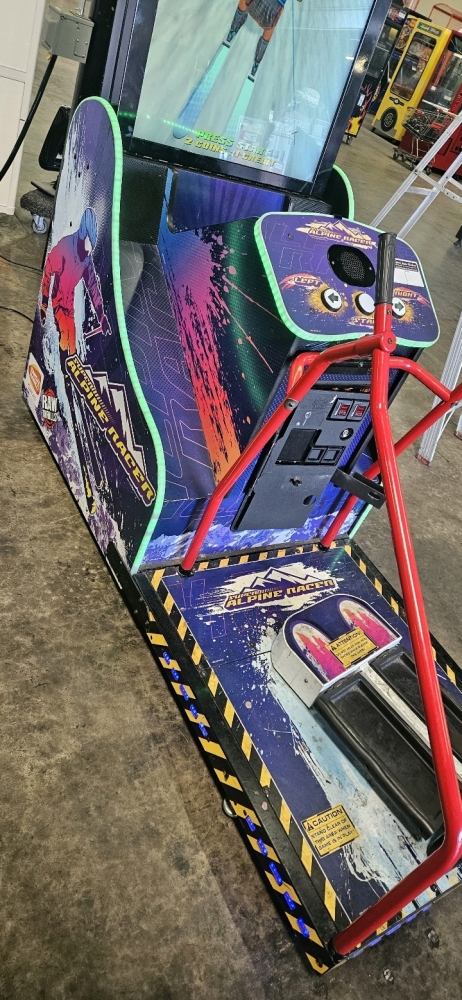 SUPER ALPINE RACER DELUXE ARCADE GAME by NAMCO