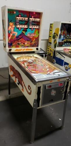 JUNGLE QUEEN PINBALL MACHINE GOTTLIEB 1977