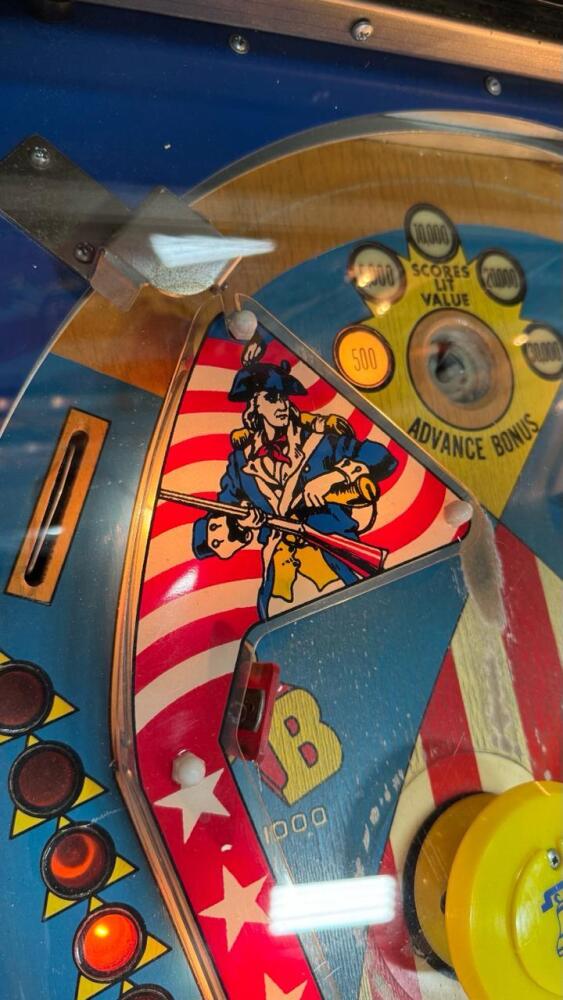 LIBERTY BELL CLASSIC EM PINBALL MACHINE WILLIAMS 1977 PROJECT