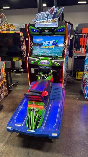 JET BLASTER SIT DOWN DELUXE ARCADE RACING GAME #1