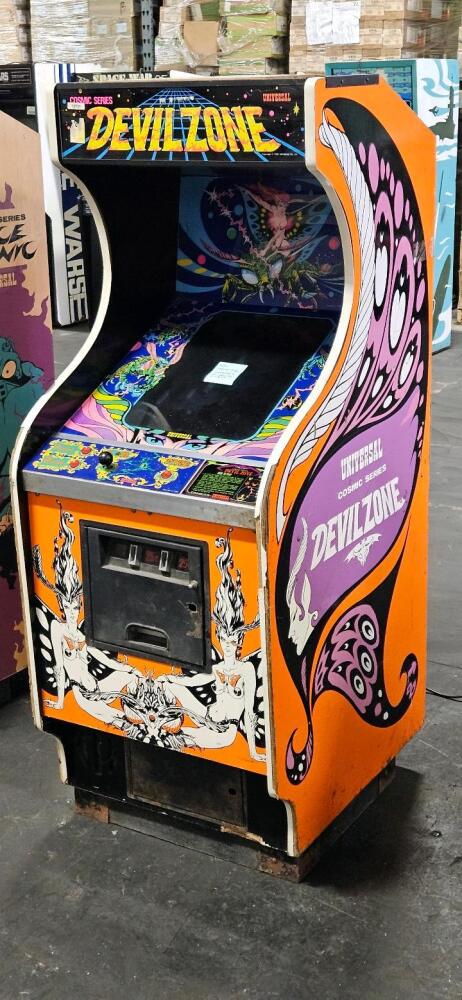 DEVIL ZONE DEDICATED COSMIC SERIES ARCADE GAME by UNIVERSAL PROJECT