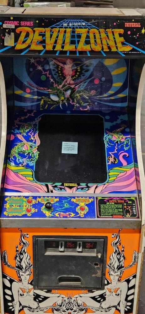 DEVIL ZONE DEDICATED COSMIC SERIES ARCADE GAME by UNIVERSAL PROJECT