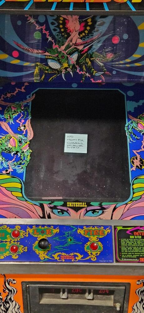 DEVIL ZONE DEDICATED COSMIC SERIES ARCADE GAME by UNIVERSAL PROJECT