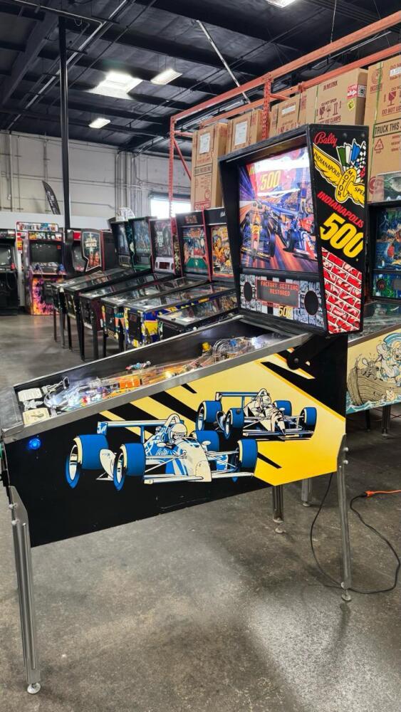 INDY 500 CLASSIC DMD PINBALL MACHINE BALLY