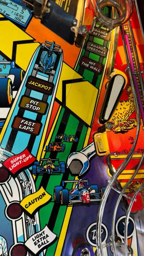 INDY 500 CLASSIC DMD PINBALL MACHINE BALLY