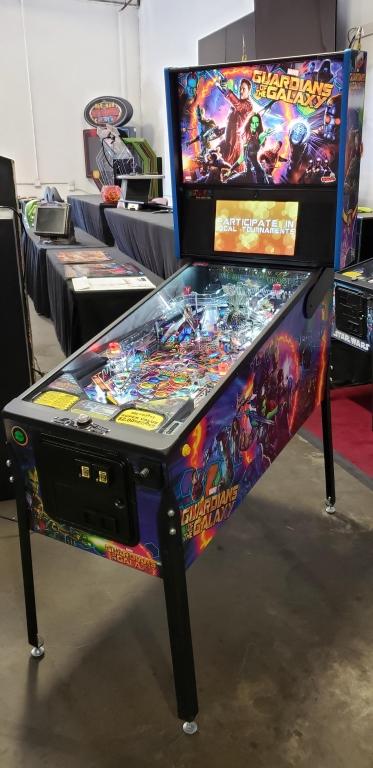 guardians of the galaxy pro pinball used