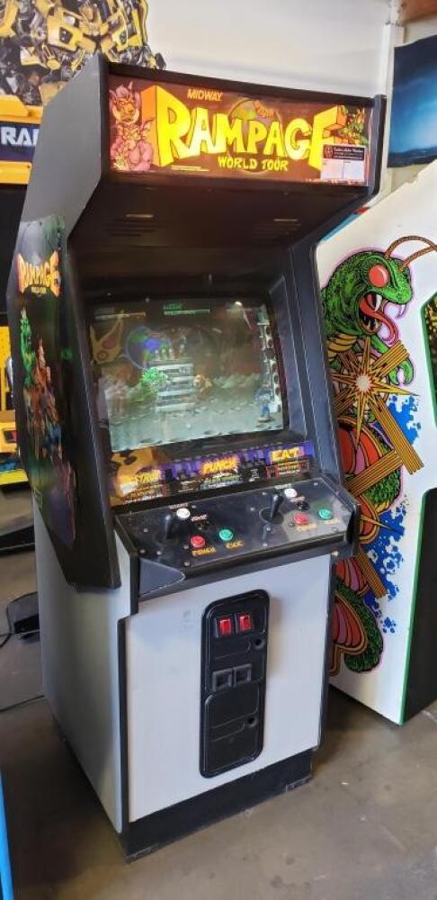 RAMPAGE WORLD TOUR CLASSIC ARCADE GAME MIDWAY