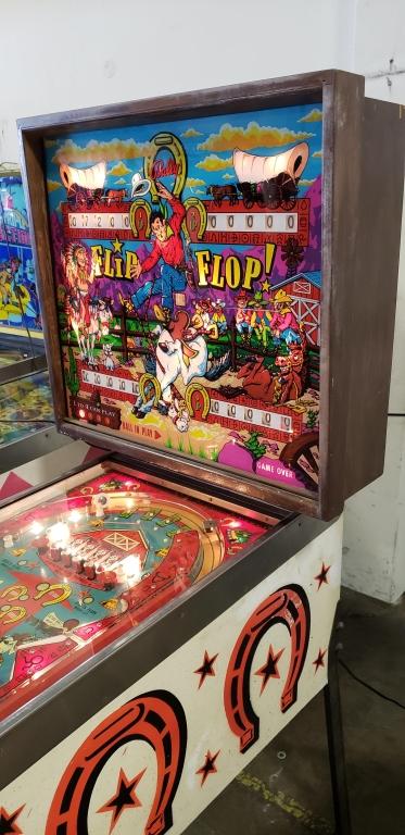 bally flip flop pinball machine