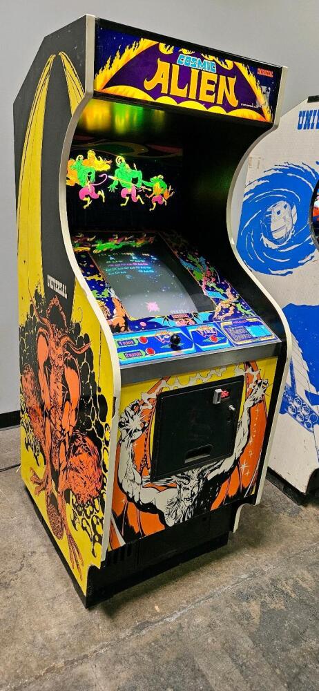 COSMIC ALIEN DEDICATED CLASSIC ARCADE GAME by UNIVERSAL