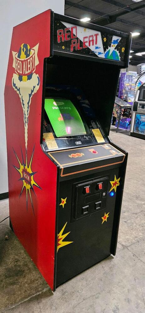 RED ALERT CLASSIC RARE ARCADE GAME by GDI