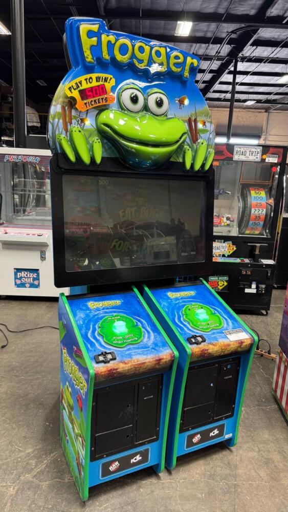 FROGGER VIDEO TICKET REDEMPTION ARCADE GAME by RAW THRILLS