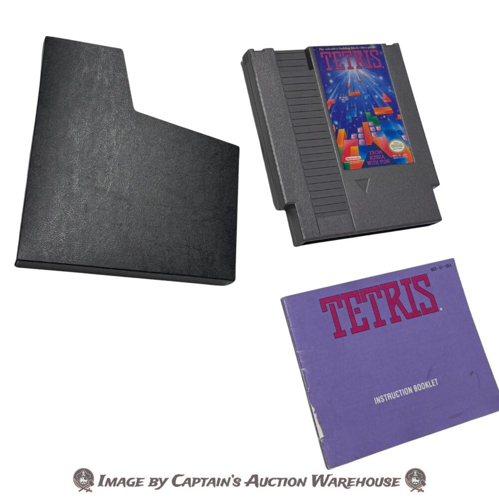 NINTENDO NES TETRIS COMPLETE IN BOX W/ MANUAL