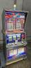 IGT RED WHITE & BLUE FLAT TOP ANTIQUE TOURNAMENT SLOT MACHINE #3