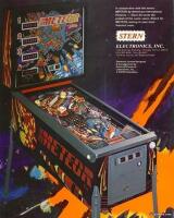 METEOR CLASSIC PINBALL MACHINE by STERN 1979