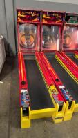 FIREBALL SKEEBALL ALLEY ROLLER REDEMPTION GAME by BAYTEK #1