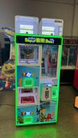 SUPER MINI DUO CRANE PRIZE REDEMPTION KIOSK MICRO