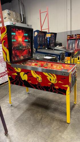 VOLCANO WIDE BODY CLASSIC PINBALL MACHINE by GOTTLIEB 1981