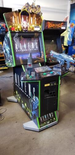 ALIENS EXTERMINATION FIXED GUN SHOOTER ARCADE GAME