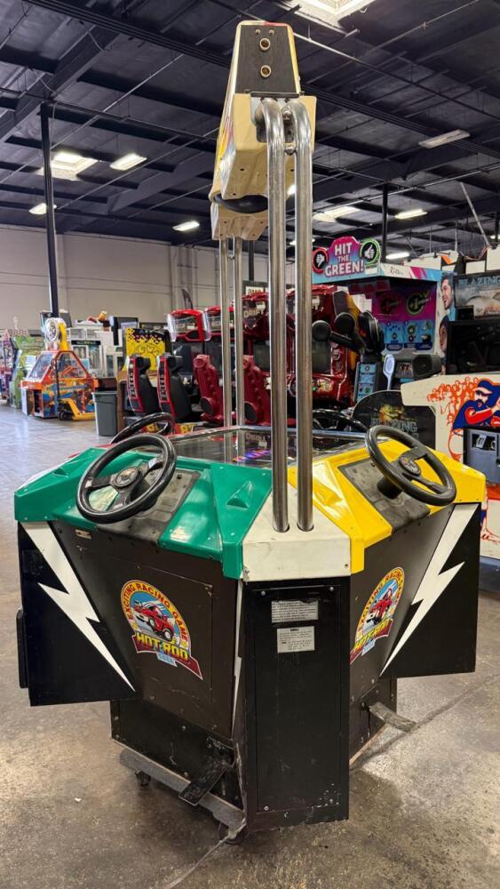 HOT ROD CLASSIC UPRIGHT COCKTAIL-STYLE RACING ARCADE BY SEGA
