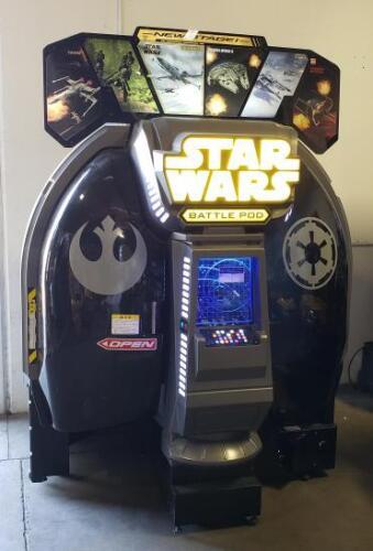 STAR WARS BATTLE POD DELUXE DOME ARCADE GAME