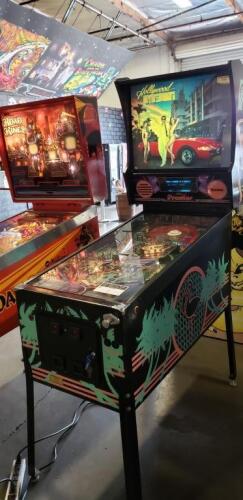 HOLLYWOOD HEAT PINBALL MACHINE GOTTLIEB