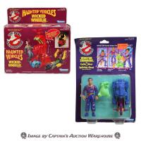 1990 KENNER THE REAL GHOSTBUSTERS POWER PACK HEROES WINSTON ZEDDMORE; 1989 KENNER THE REAL GHOSTBUSTERS HAUNTED VEHICLES: WICKED WHEELIE