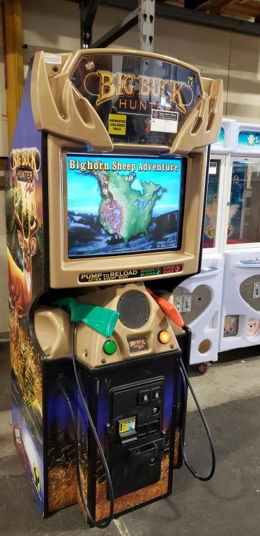 BIG BUCK HUNTER OPEN SEASON SHOOTER ARCADE GAME