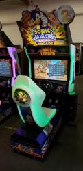 SONIC ALL-STARS SITDOWN RACING ARCADE GAME SEGA