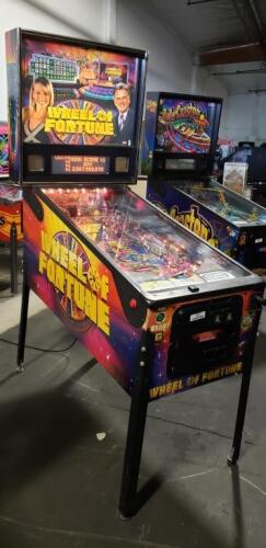 WHEEL OF FORTUNE PINBALL MACHINE STERN INC