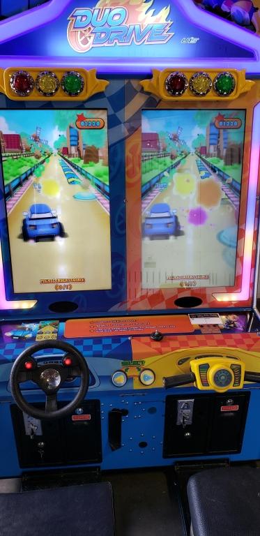 DUO DRIVE KIDS DRIVER ARCADE GAME UNIS GAMES