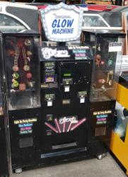 THE ORIGINAL GLOW MACHINE VEND KIOSK #1