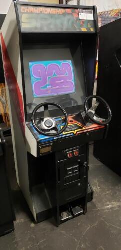 CHAMPIONSHIP SPRINT ATARI CLASSIC ARCADE GAME