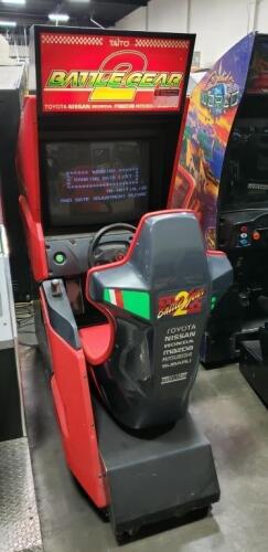 BATTLE GEAR 2 SINGLE RACING TAITO ARCADE GAME