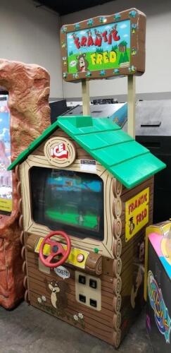 FRANTIC FRED VIDEO GAME TICKET REDEMPTION ARCADE