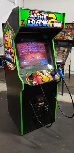 POINT BLANK 2 TARGET SHOOTER UPRIGHT ARCADE GAME