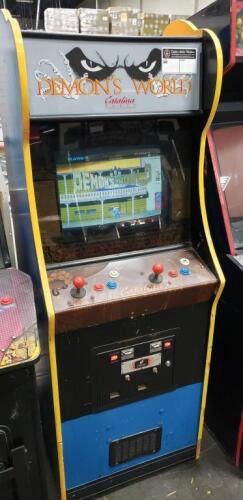DEMON'S WORLD UPRIGHT CLASSIC ARCADE GAME