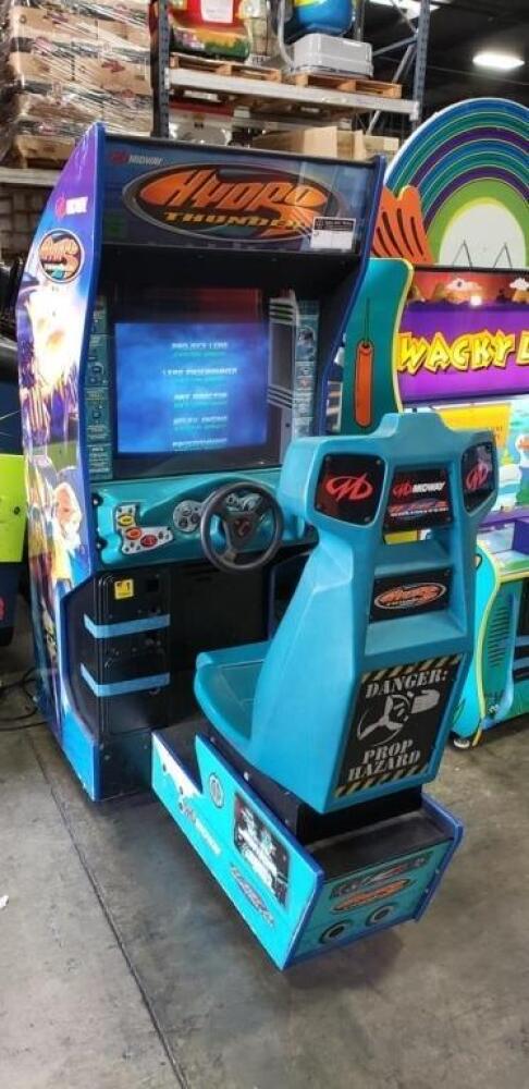 HYDRO THUNDER SITDOWN RACING ARCADE GAME