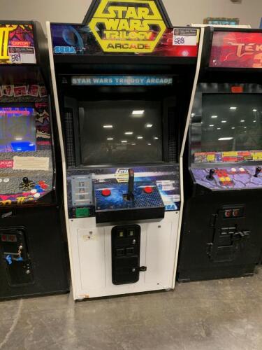 STAR WARS TRILOGY UPRIGHT SEGA ARCADE GAME