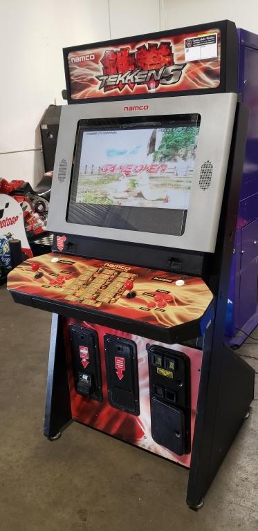 tekken 5 arcade machine